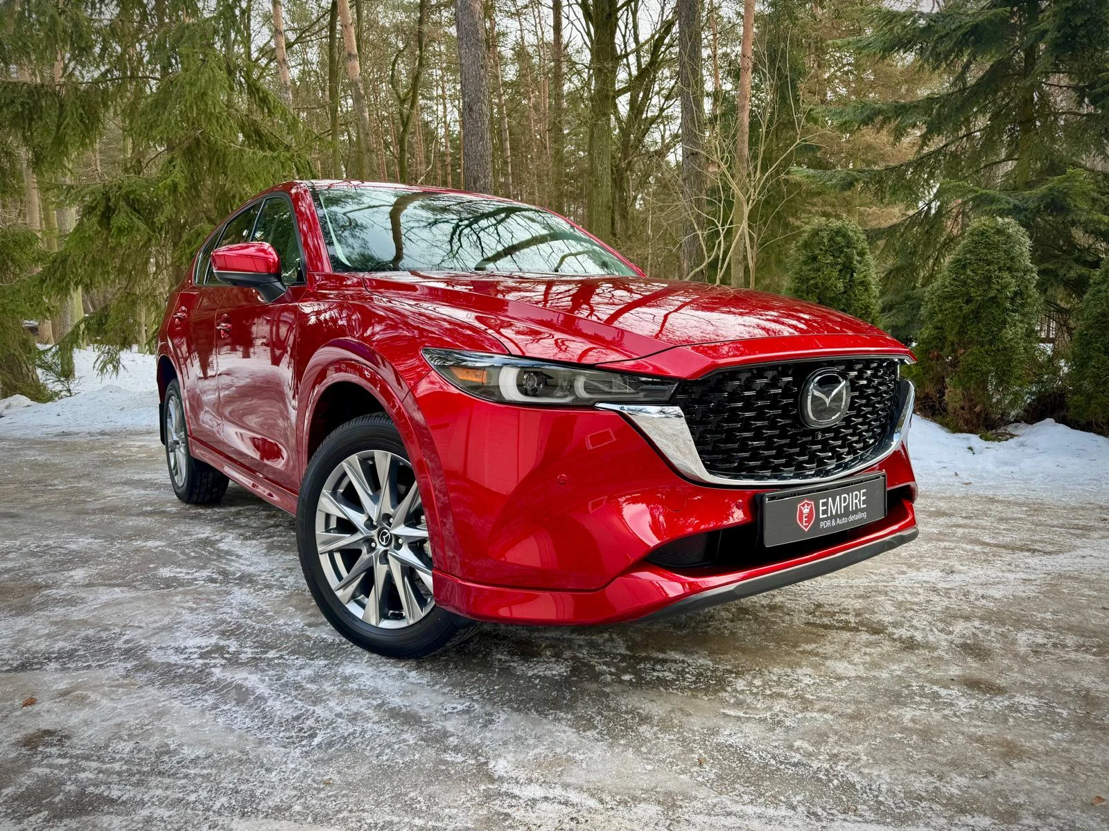 Korekta lakieru - realizacja EMPIRE: Mazda CX-5